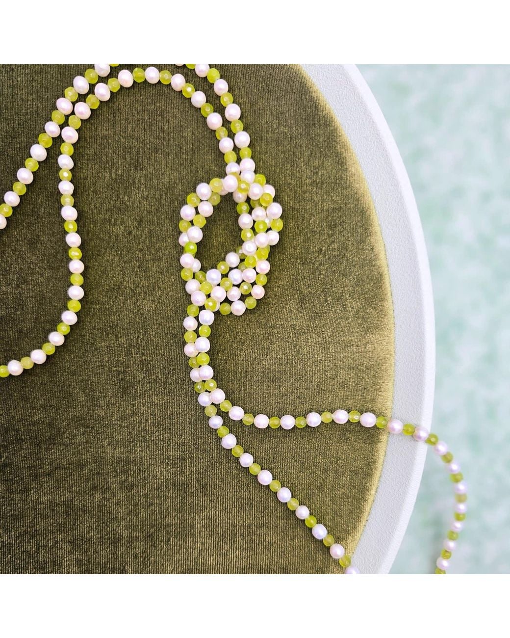 Farra Metallic Pearl And Agate With Baroque Pearl Drops Open Ended Long Necklace