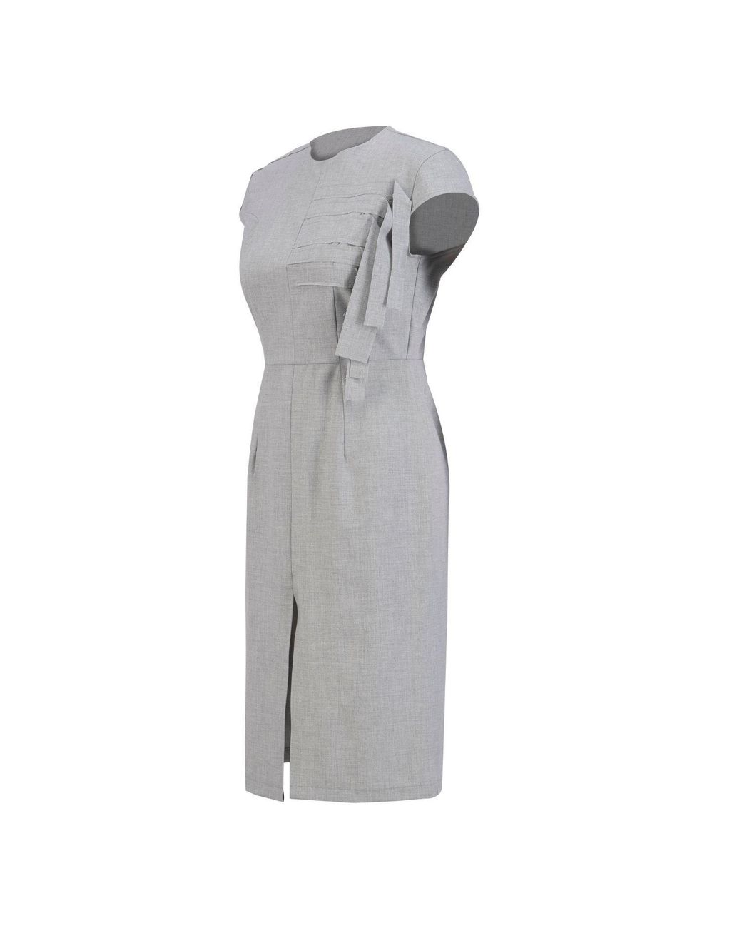 Ma Mulier Gray Camelie Dress