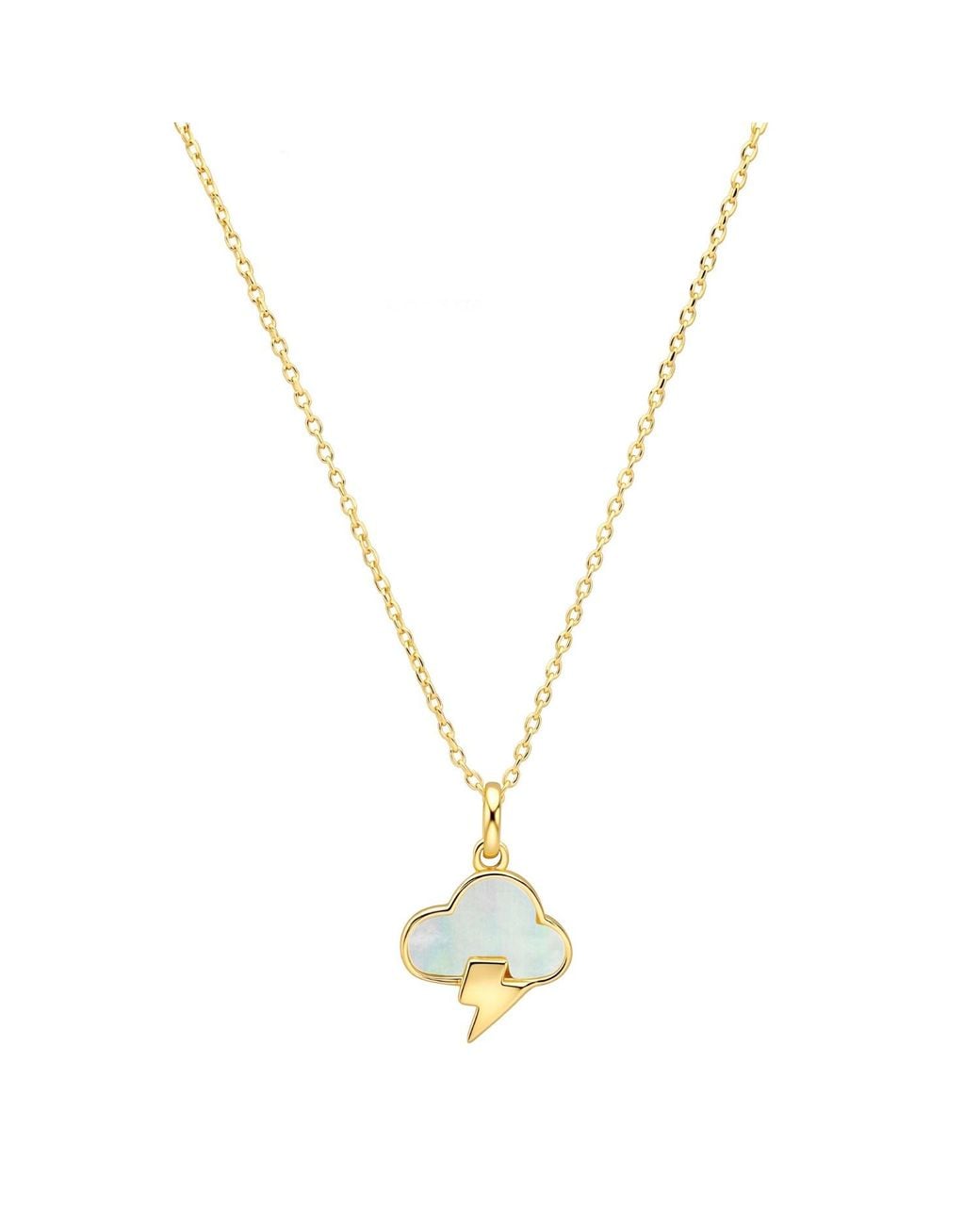 Kylie Harper Metallic 'A Rainy Day' Mother Of Pearl Pendant