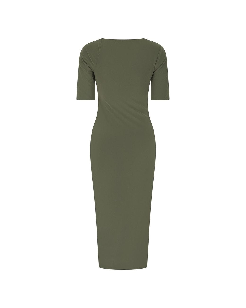 Celestine & Mae Green Latica Midi Dress