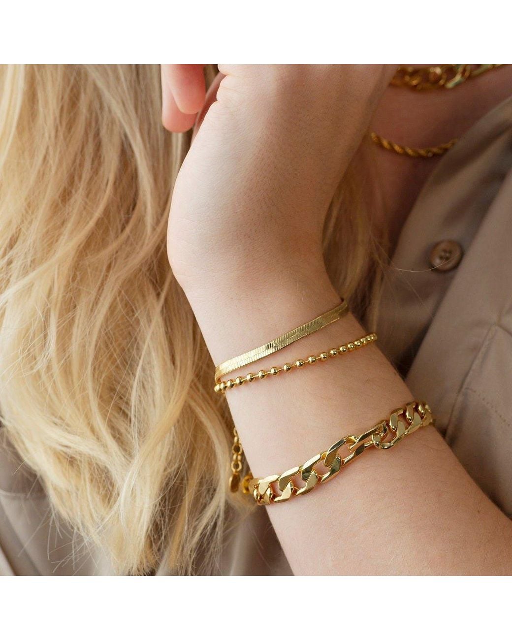 With Love Darling Metallic Hedvig Bracelet
