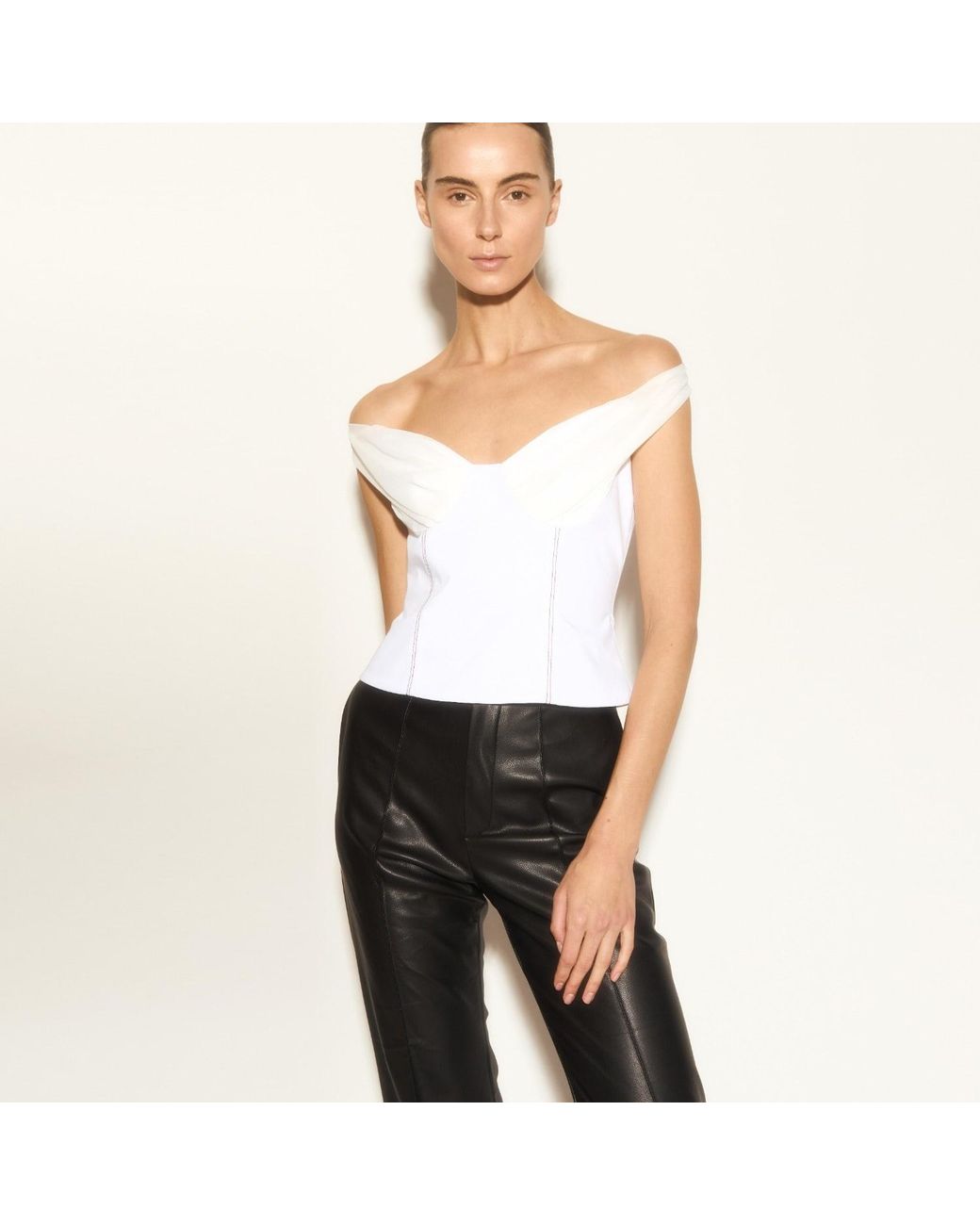 Herfetch White Grace Top