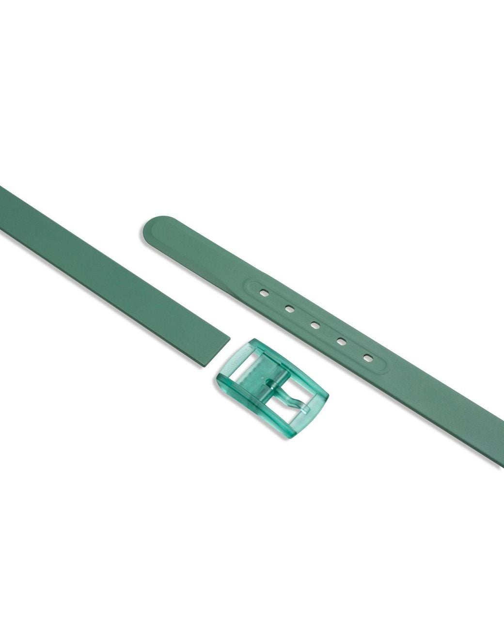 Tie-Ups Green Belt – Pine for men
