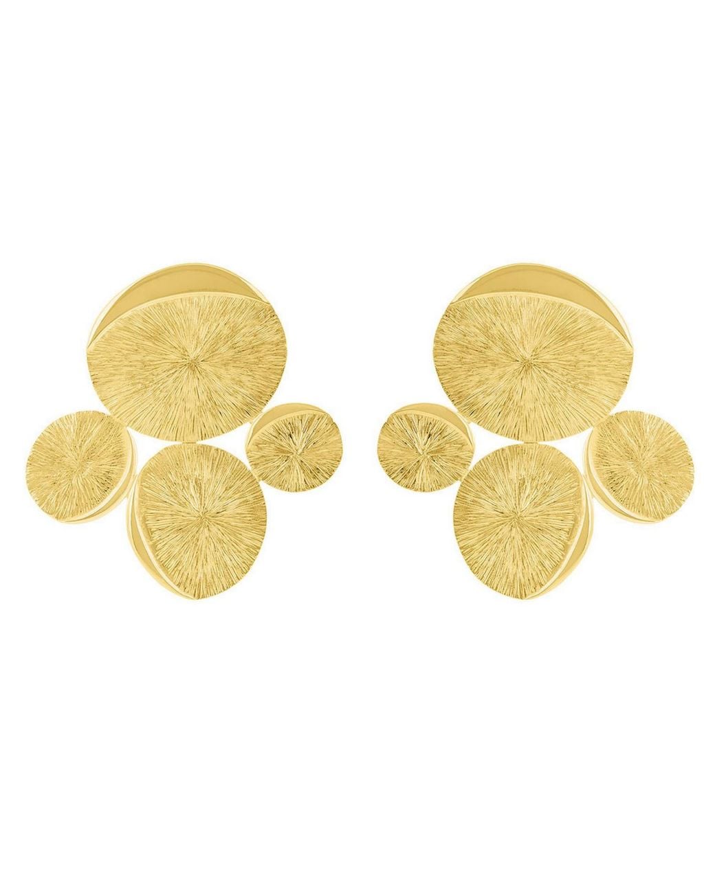 Sophie Simone Designs Yellow Orbit Earrings