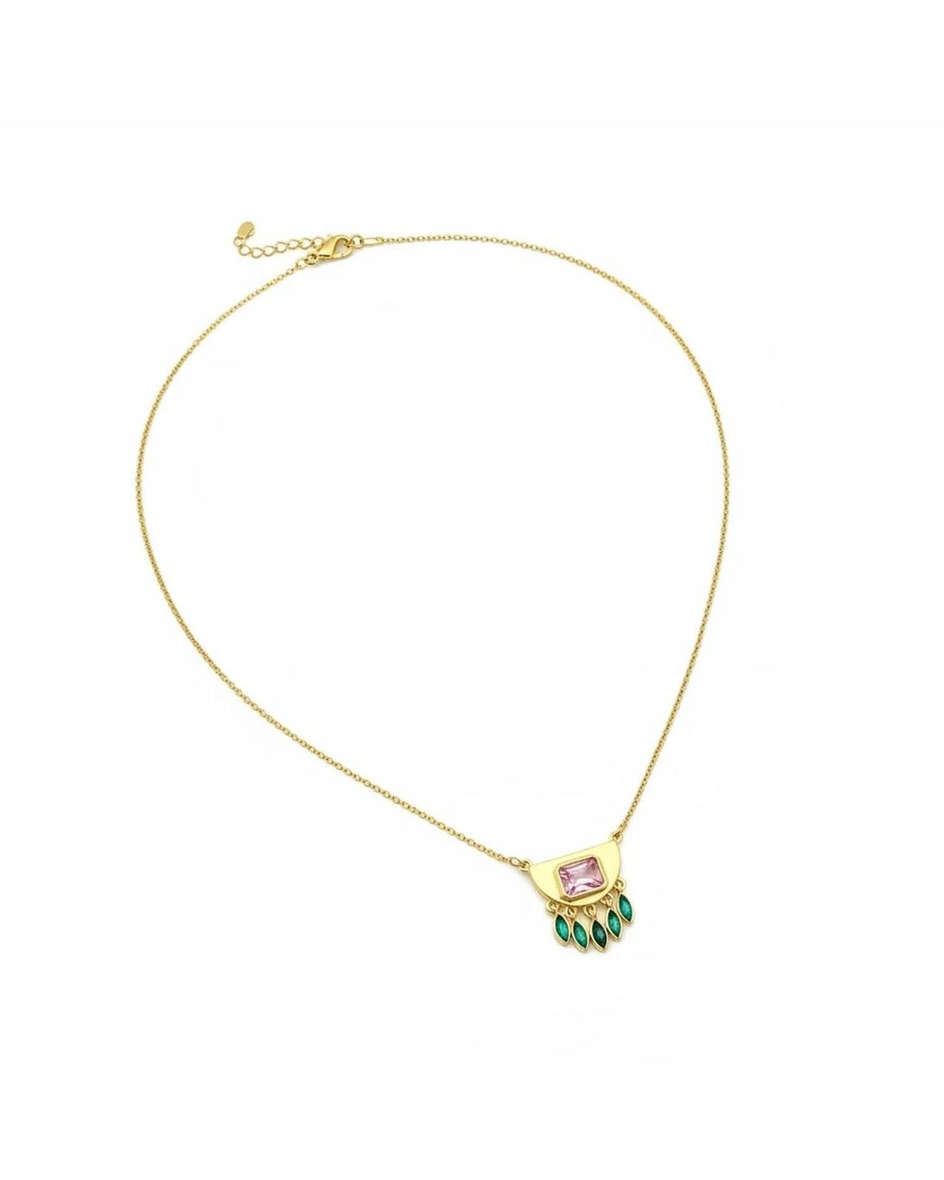 By Virgo Metallic Kalinda Necklace