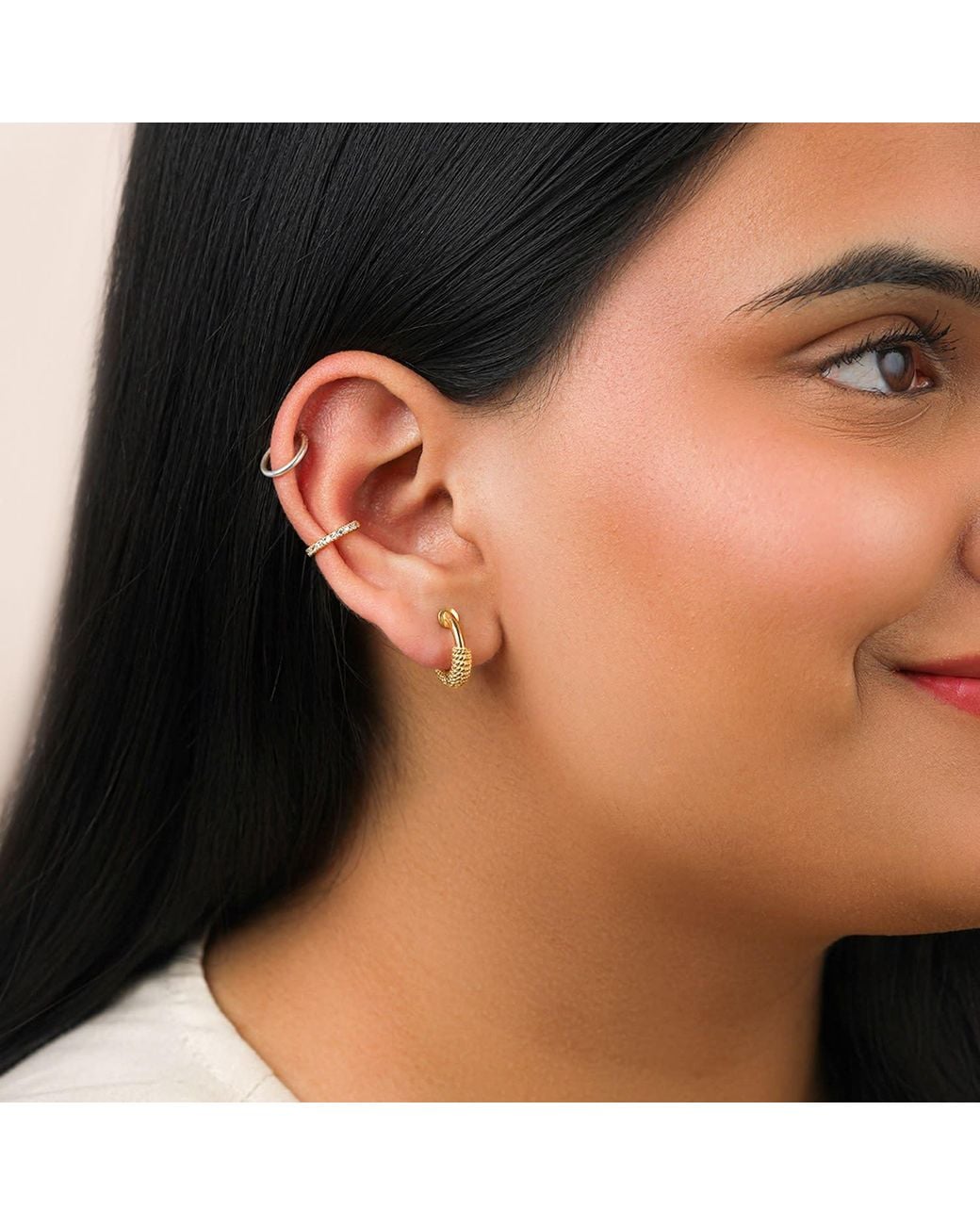 Preeti Sandhu Metallic With A Twist Huggies
