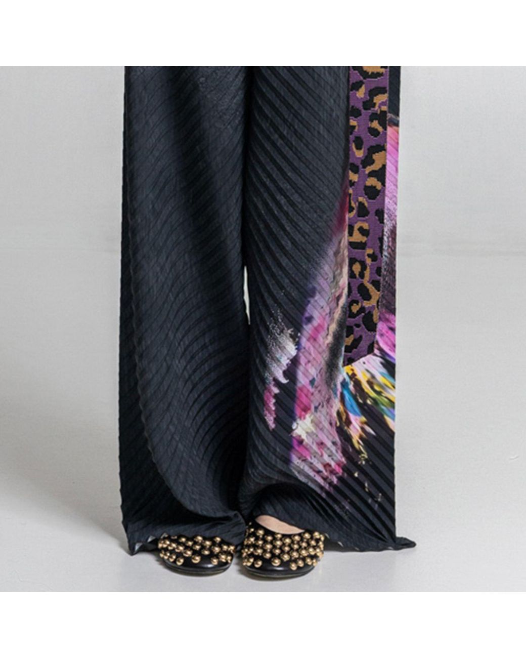 ARTISTA Blue Ruben Pleated Pants