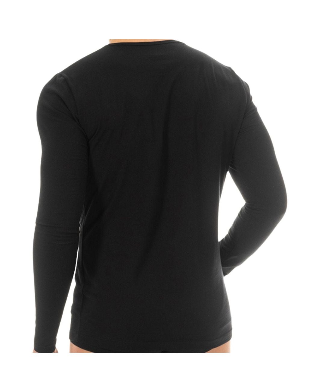 Zd - Zero Defects Black Long-Sleeve T-Shirt for men