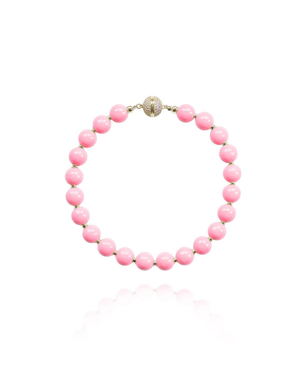 Saule Label Pink Siena Duo Necklaces
