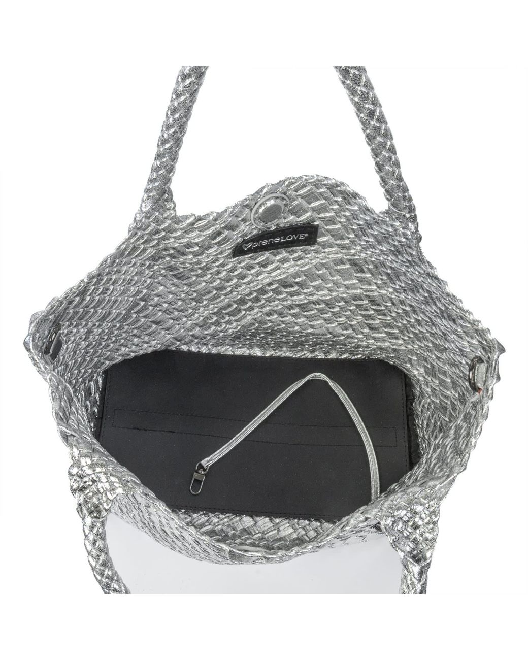 Prenelove Metallic London Large Woven Totes