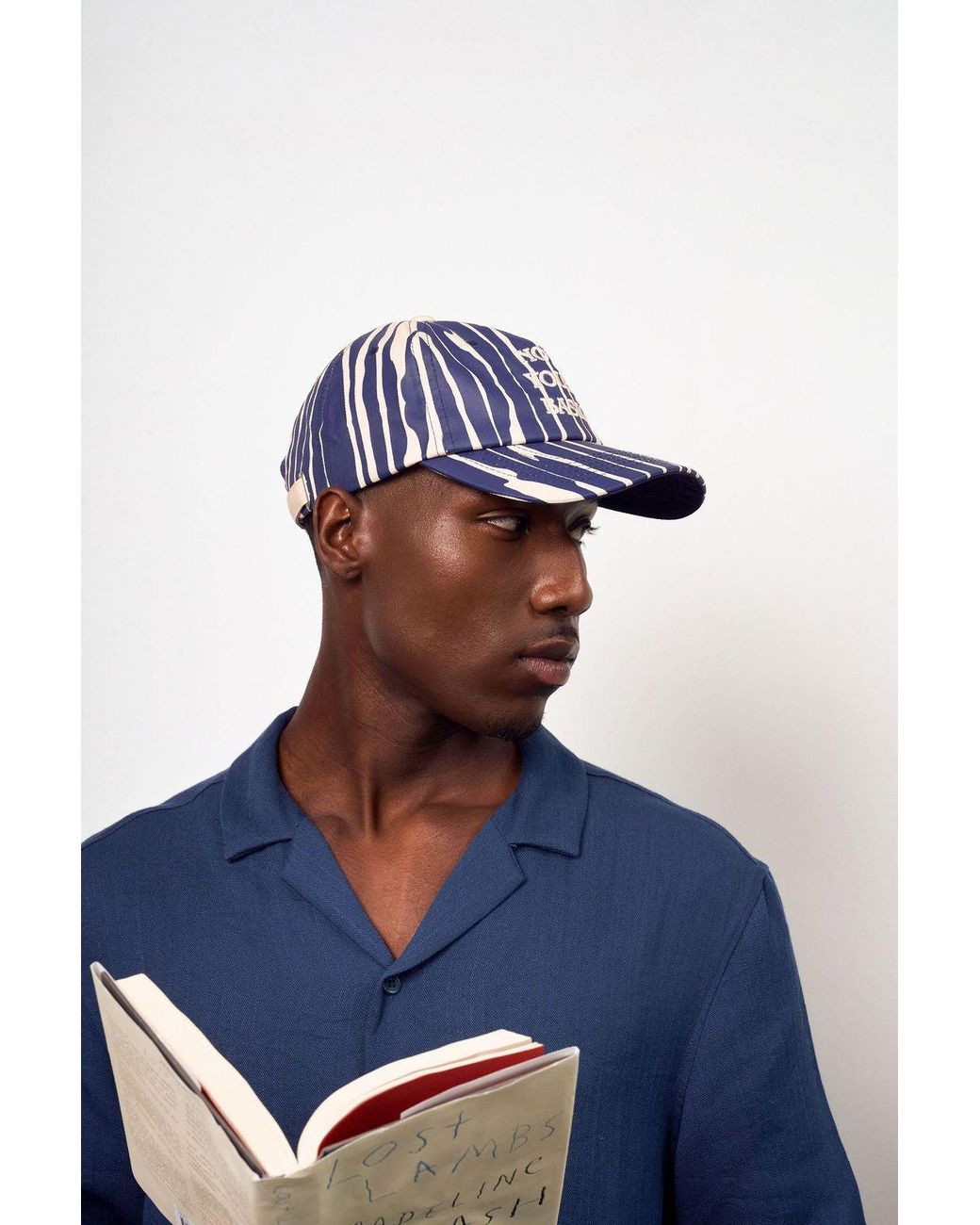 Mohala Grey Metallic Not Your Basic Cap for men