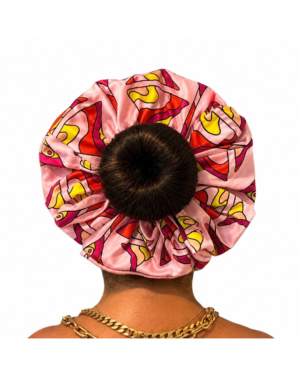 Julia Clancey Red Super Sized Strawberry Martini Organic Cotton Scrunchy