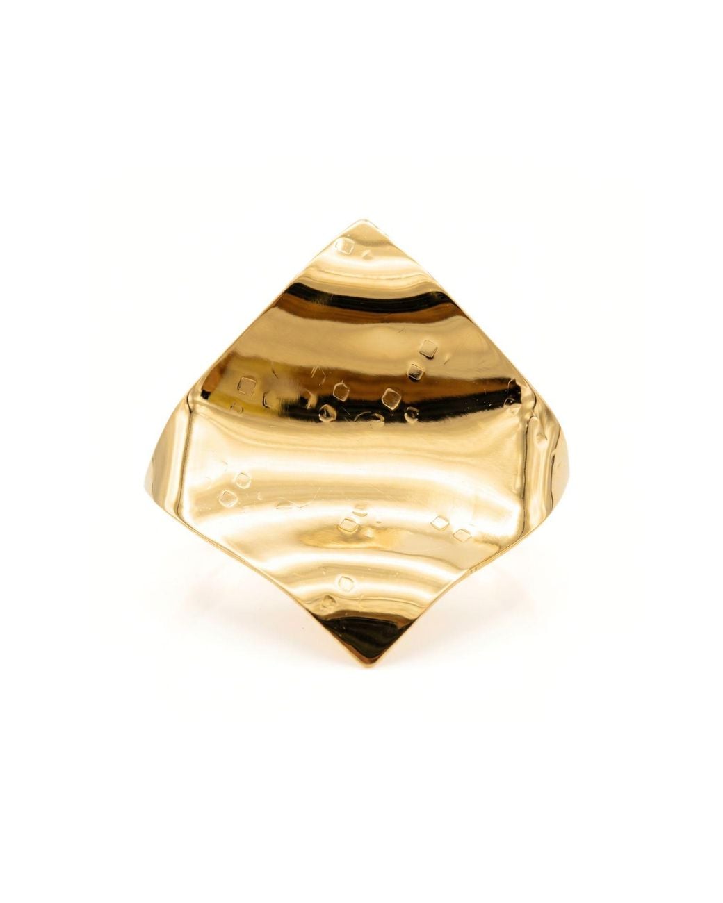 Jaredjamin Yellow Whitney Wave Ring