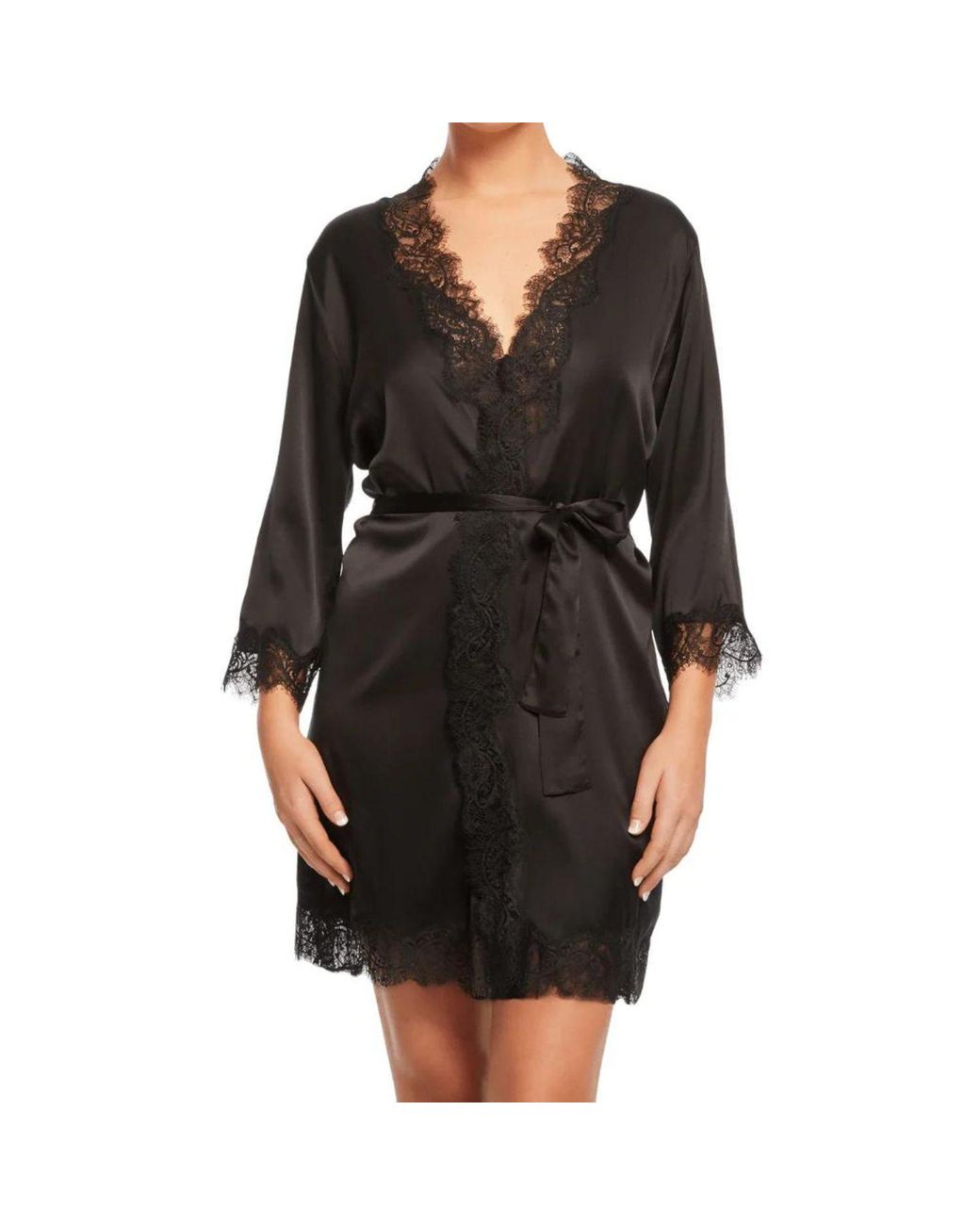 SAINTED SISTERS Black Scarlett Robe