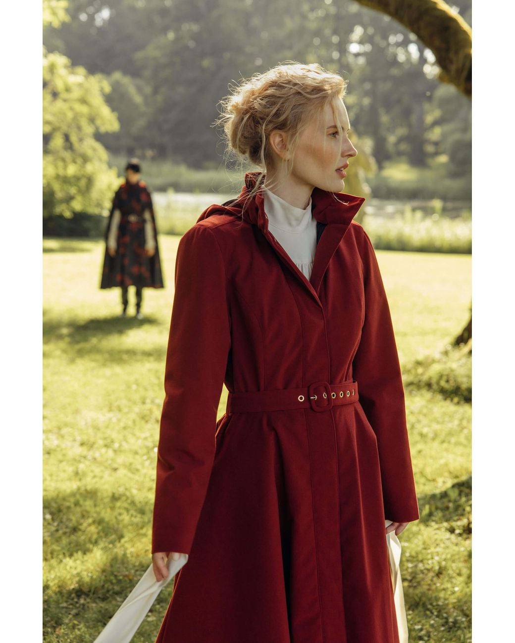 RainSisters Red Winter Coat