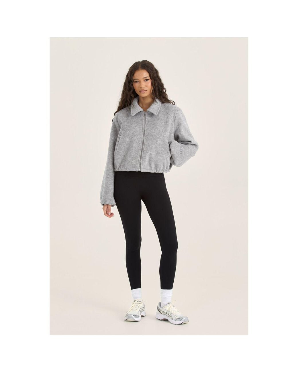 Loom Archives Gray Wool Blend Soft Shell Jacket