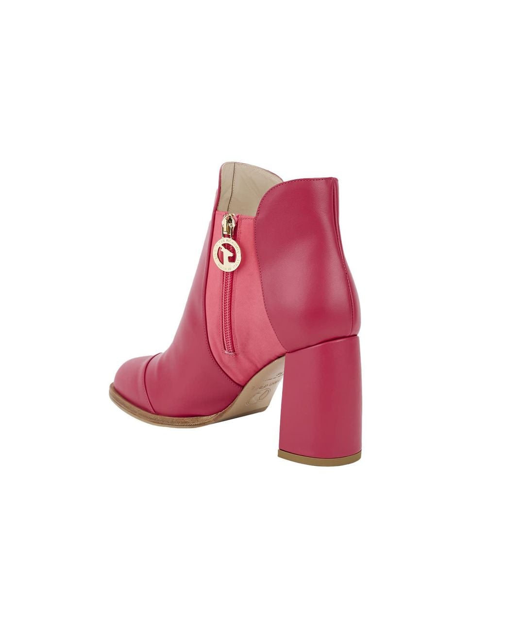 Moon D'elle Pink Aurora Ankle Boots