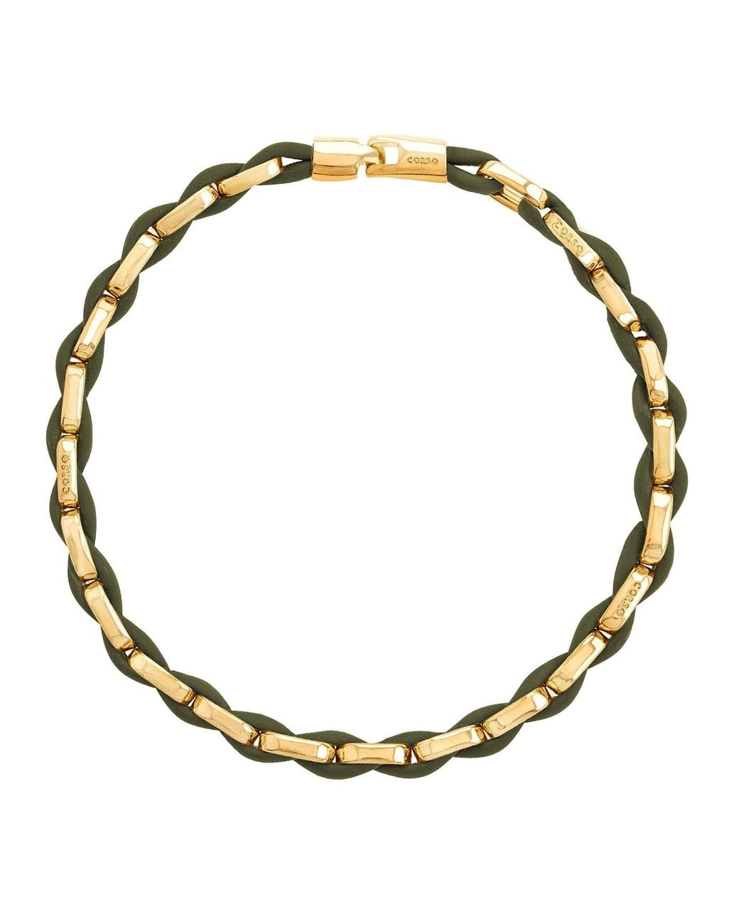 Corso Jewelry Metallic Catena Choker