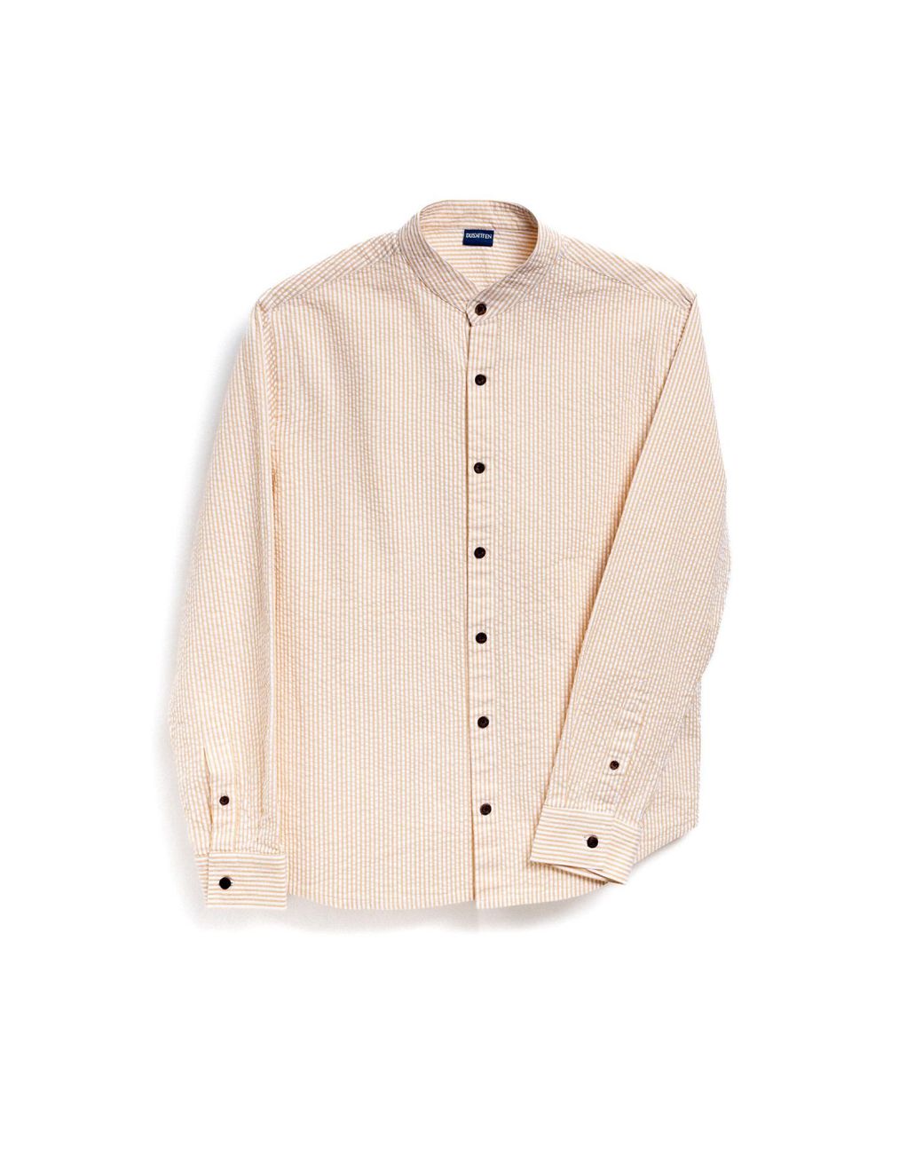 Duskitten Natural Solar Drift Seersucker Shirt for men