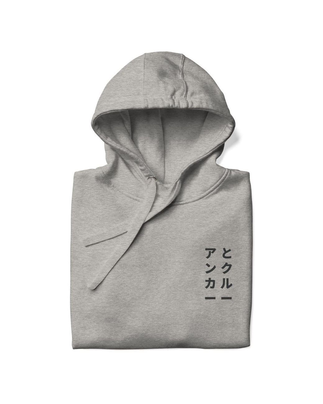 Anchor and Crew Gray Heather One Japan Gurafiku Cotton Blend Hoodie
