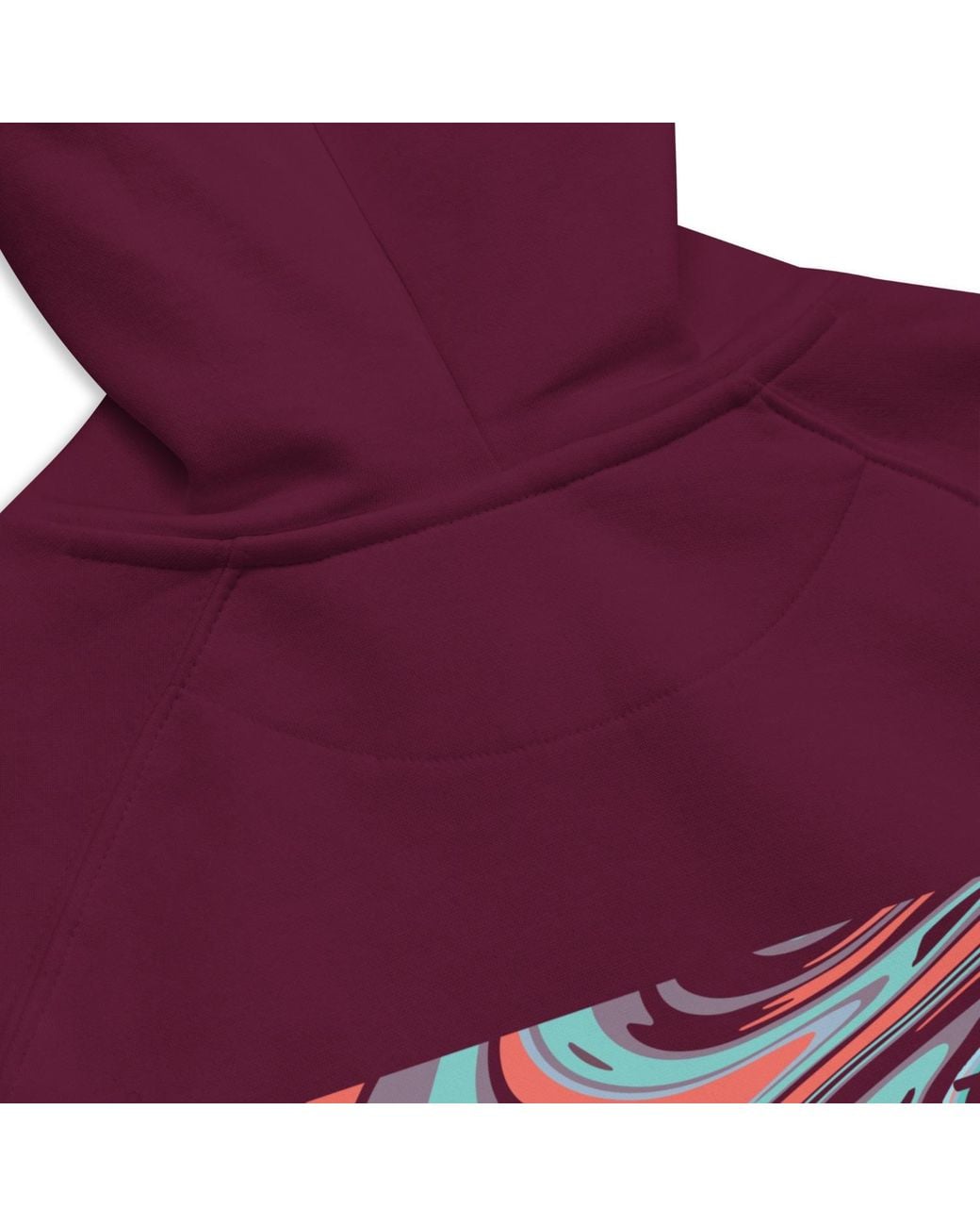Anchor and Crew Purple Burgundy Eighteen Unseen Editions Organic Cotton Hoodie