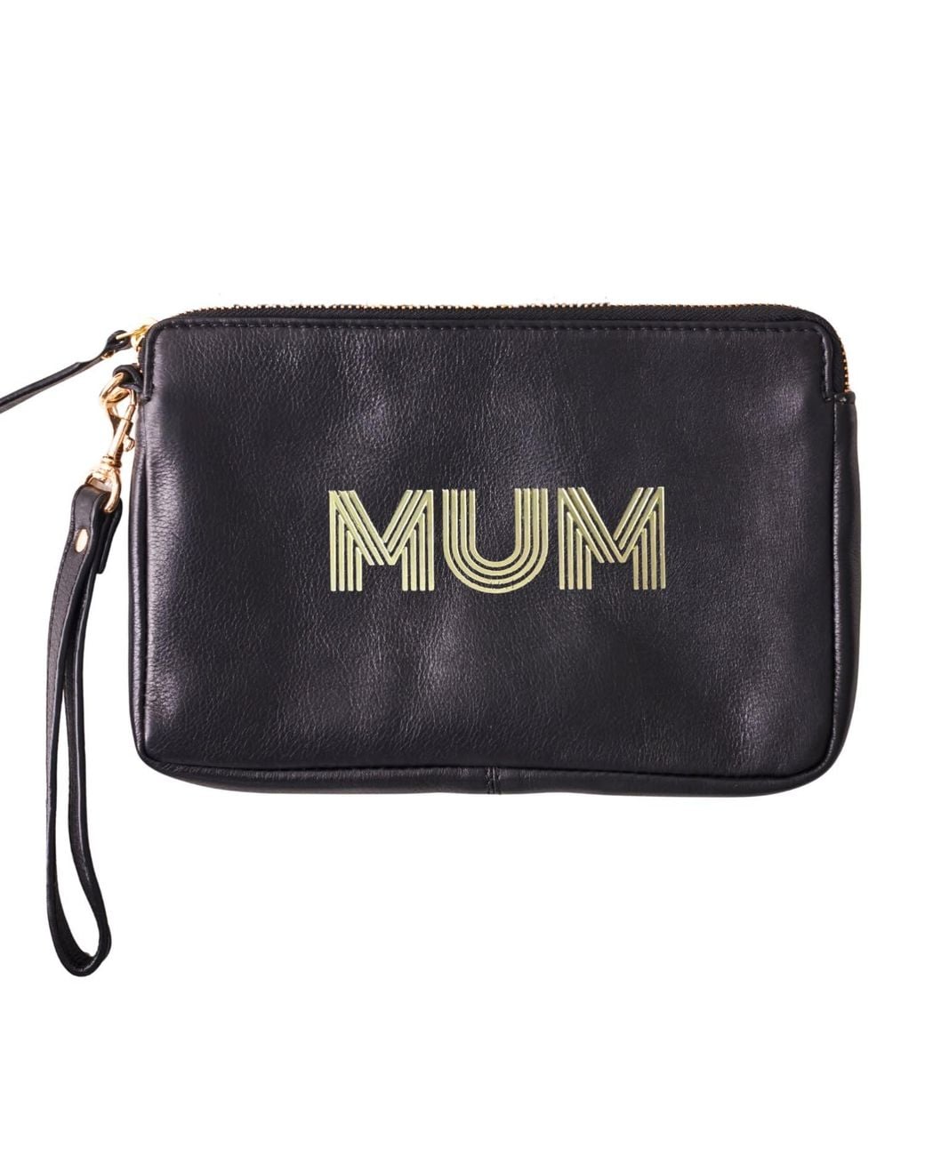 VIDA VIDA Black Zip Travel Wallet For Mums