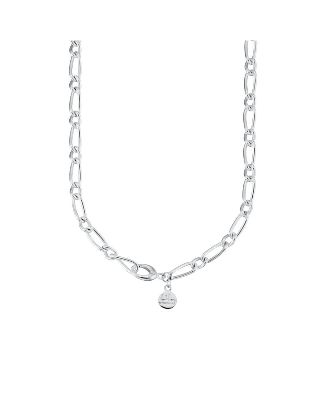 Lily Charmed Metallic Sterling My Story Charm Collector Necklace