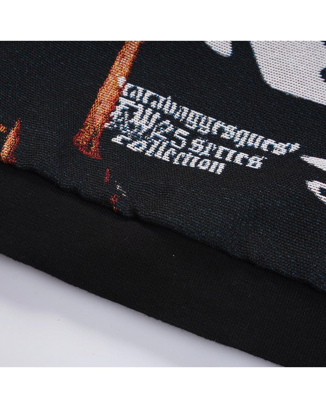 VERYRARE Black Antihero Judith Crewneck for men
