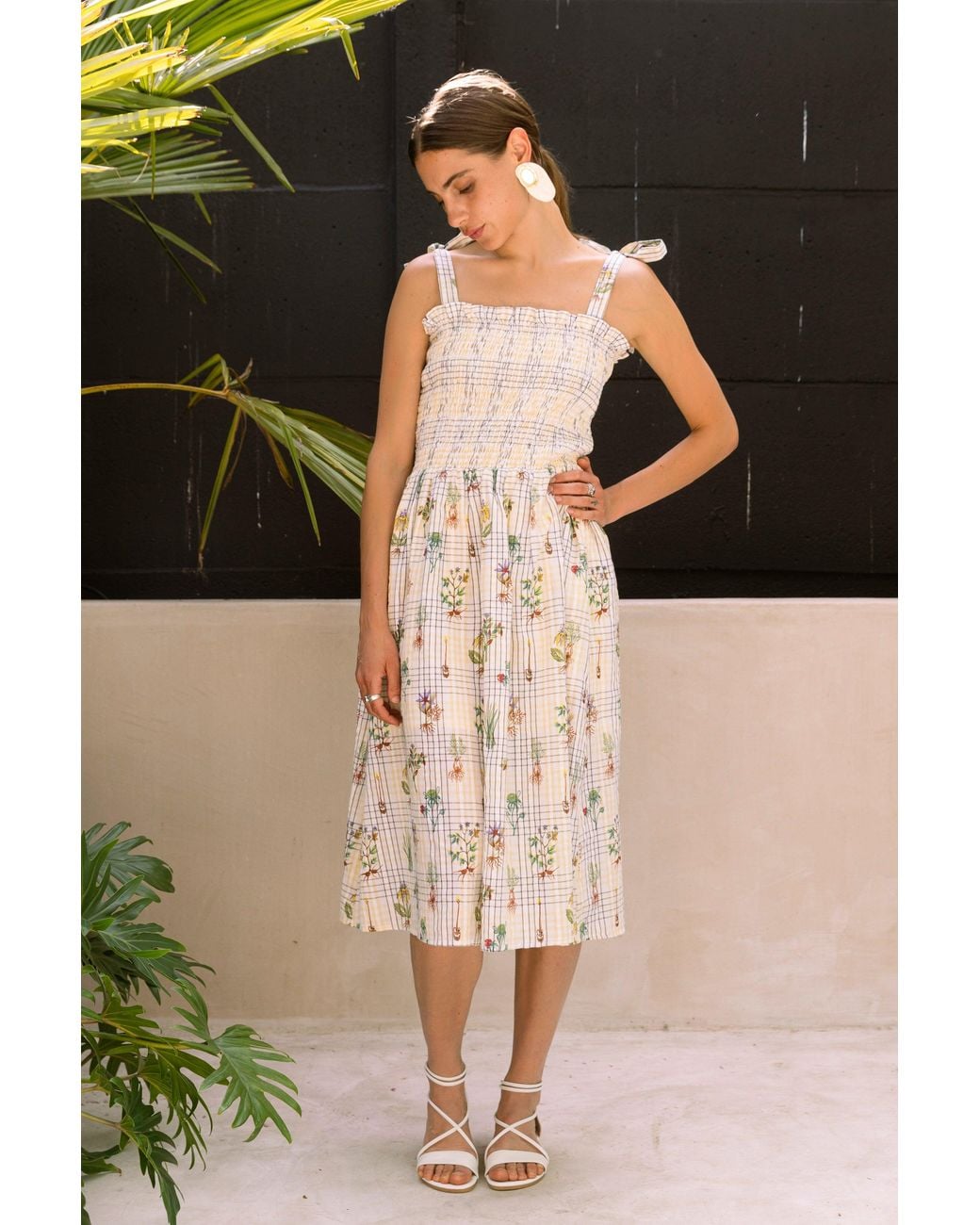 Em & Shi Natural Healing Herbs Smocking Dress