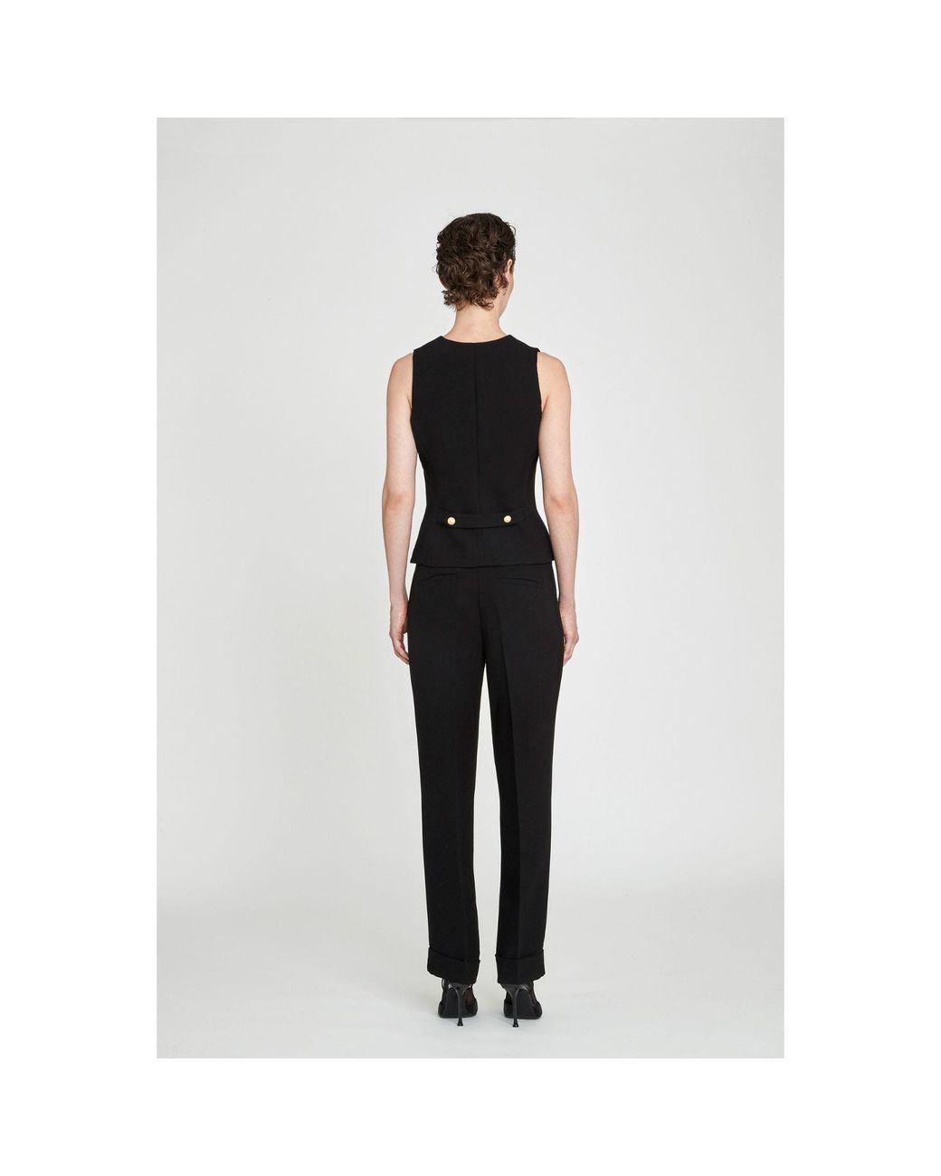 The Extreme Collection Blue Tailored Vest Atelier
