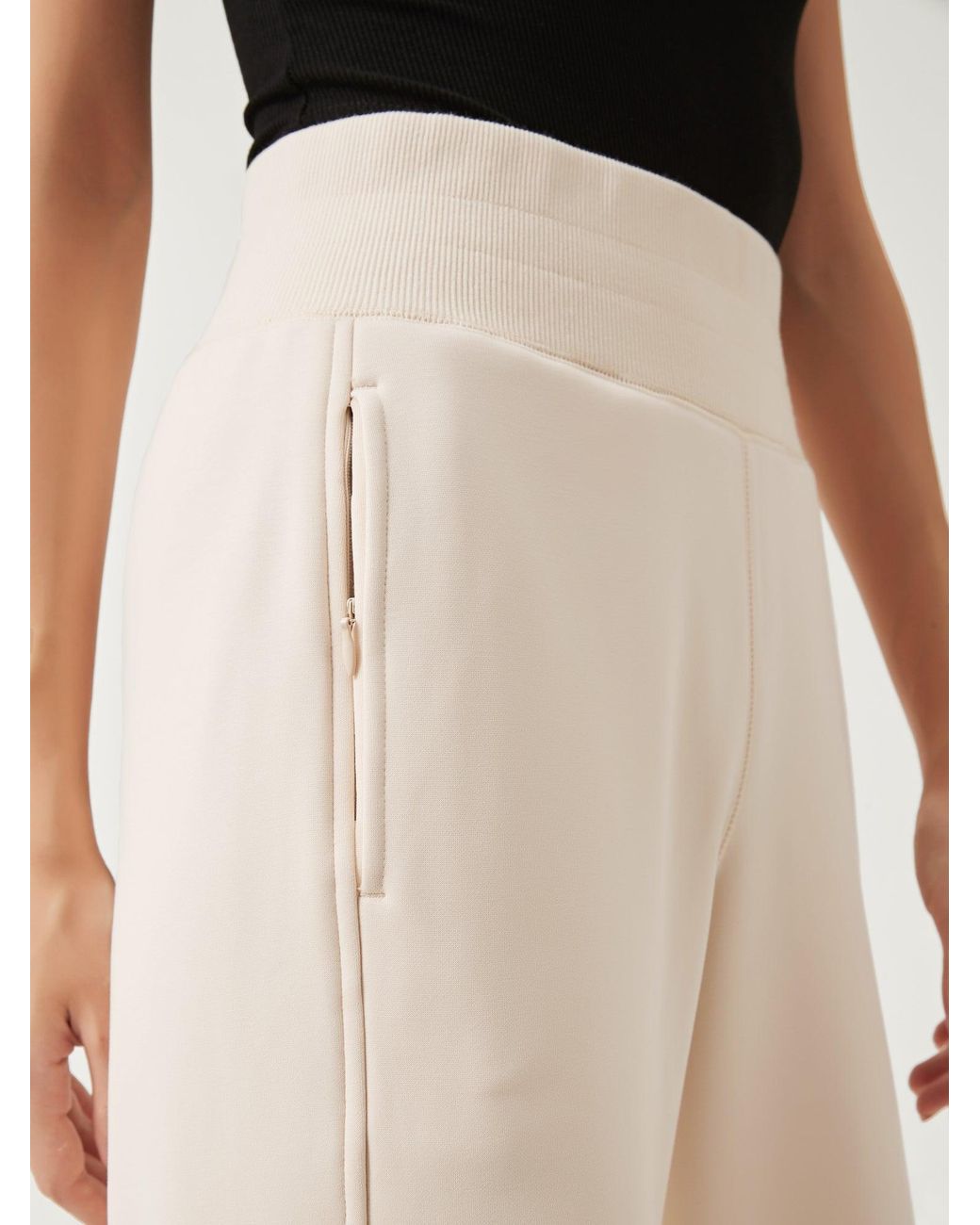 Supesu Natural Cubby Sweatpants, Wide Leg