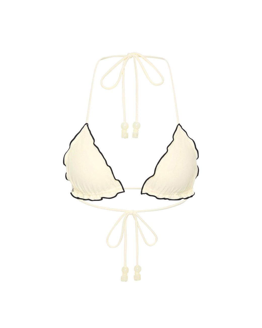 Aura Maris Resort Metallic Perla Triangle Bikini Top