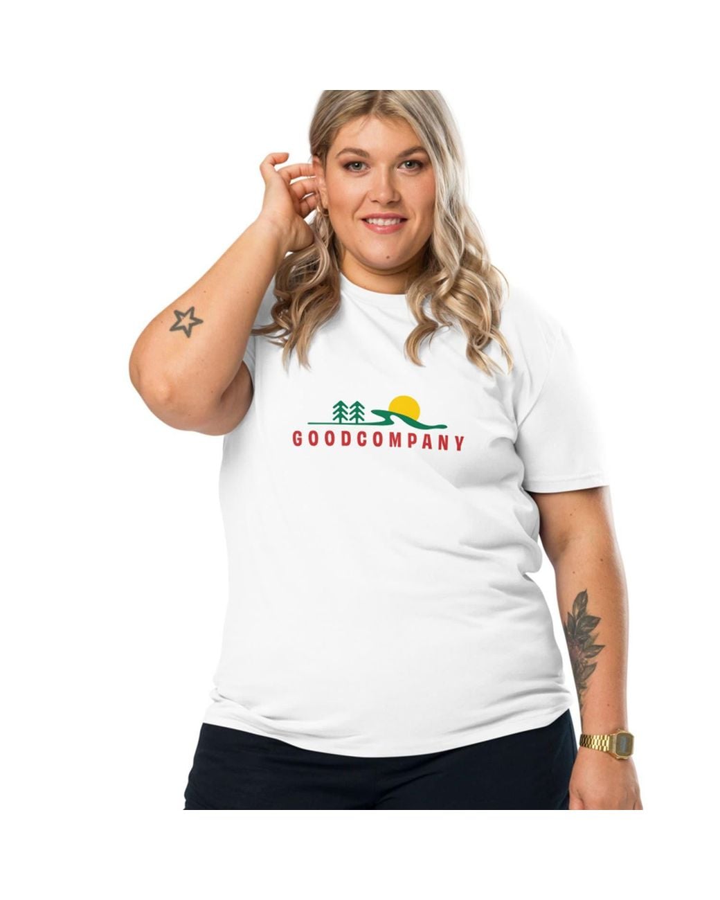 Anchor and Crew White Good Company Supply Organic Cotton T-Shirt
