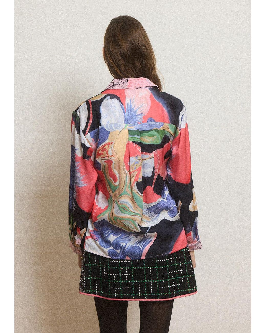 Helmstedt Blue Karla Shirt Serenity Print