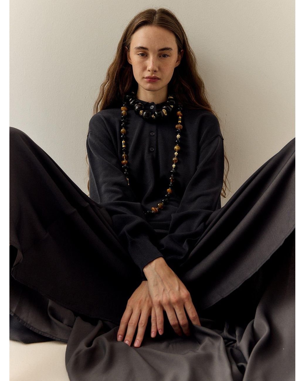 Sita Nevado Black Marinera Necklace