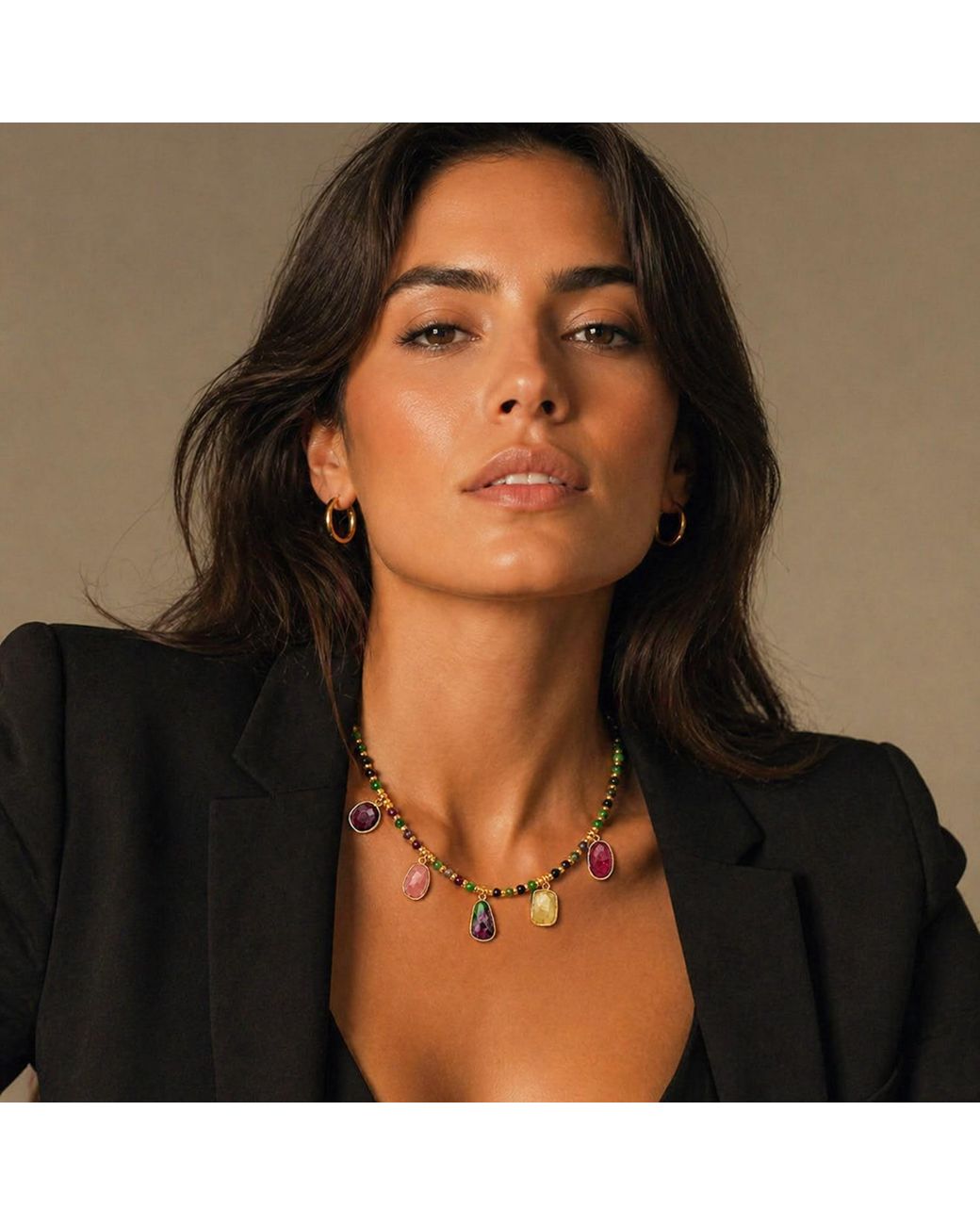 La Soula Jewelry Metallic Elowen Necklace