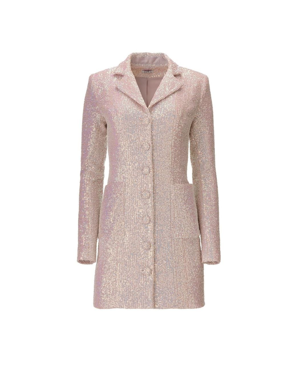Lita Couture Pink Party Starter Sequin Dress