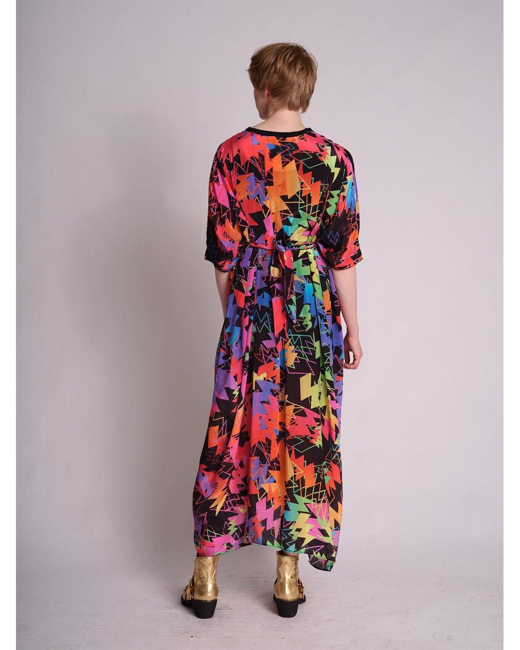 Any Old Iron Red Zowie Kaftan Dress