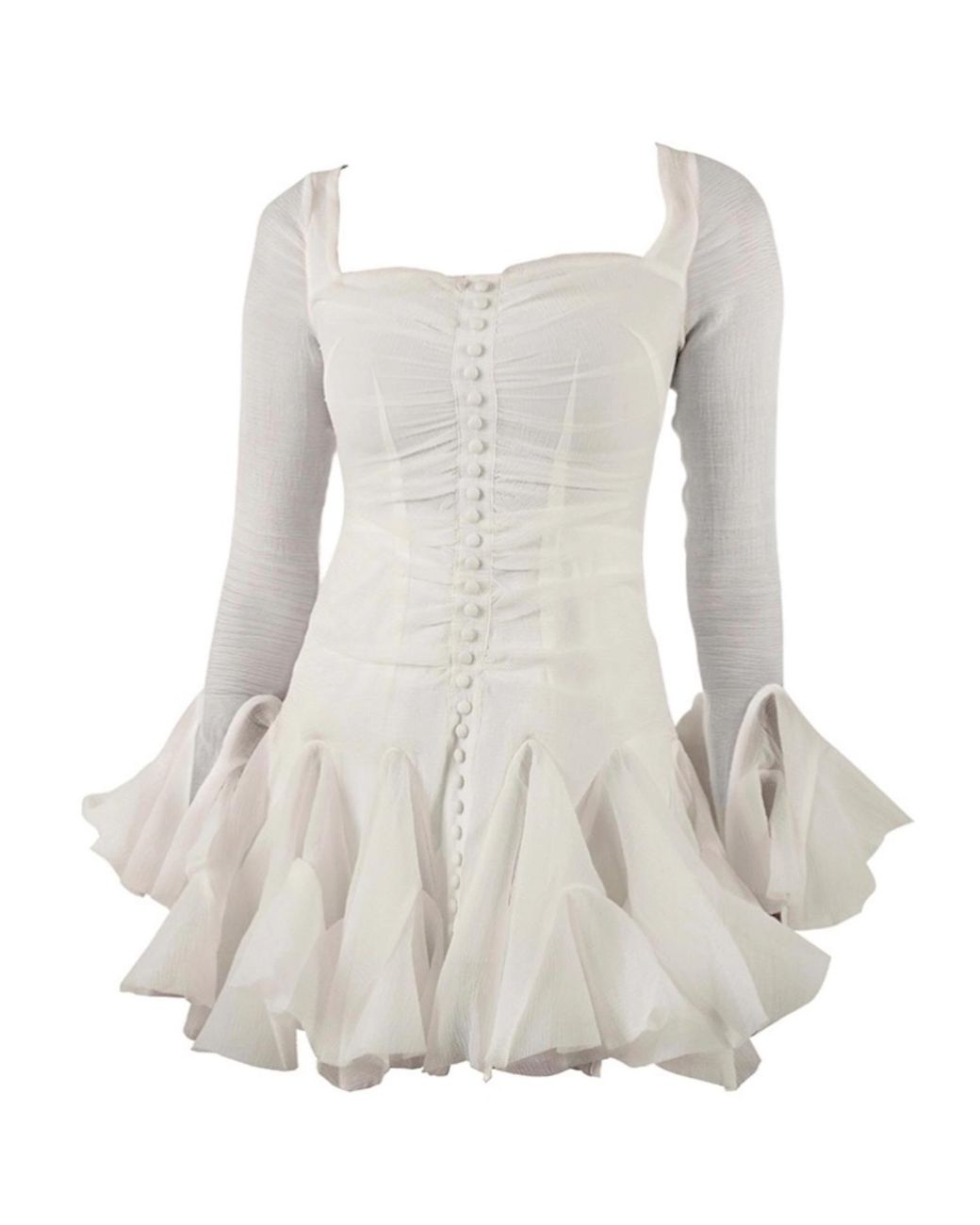 Lamide Sadipe Gray Aria Dress