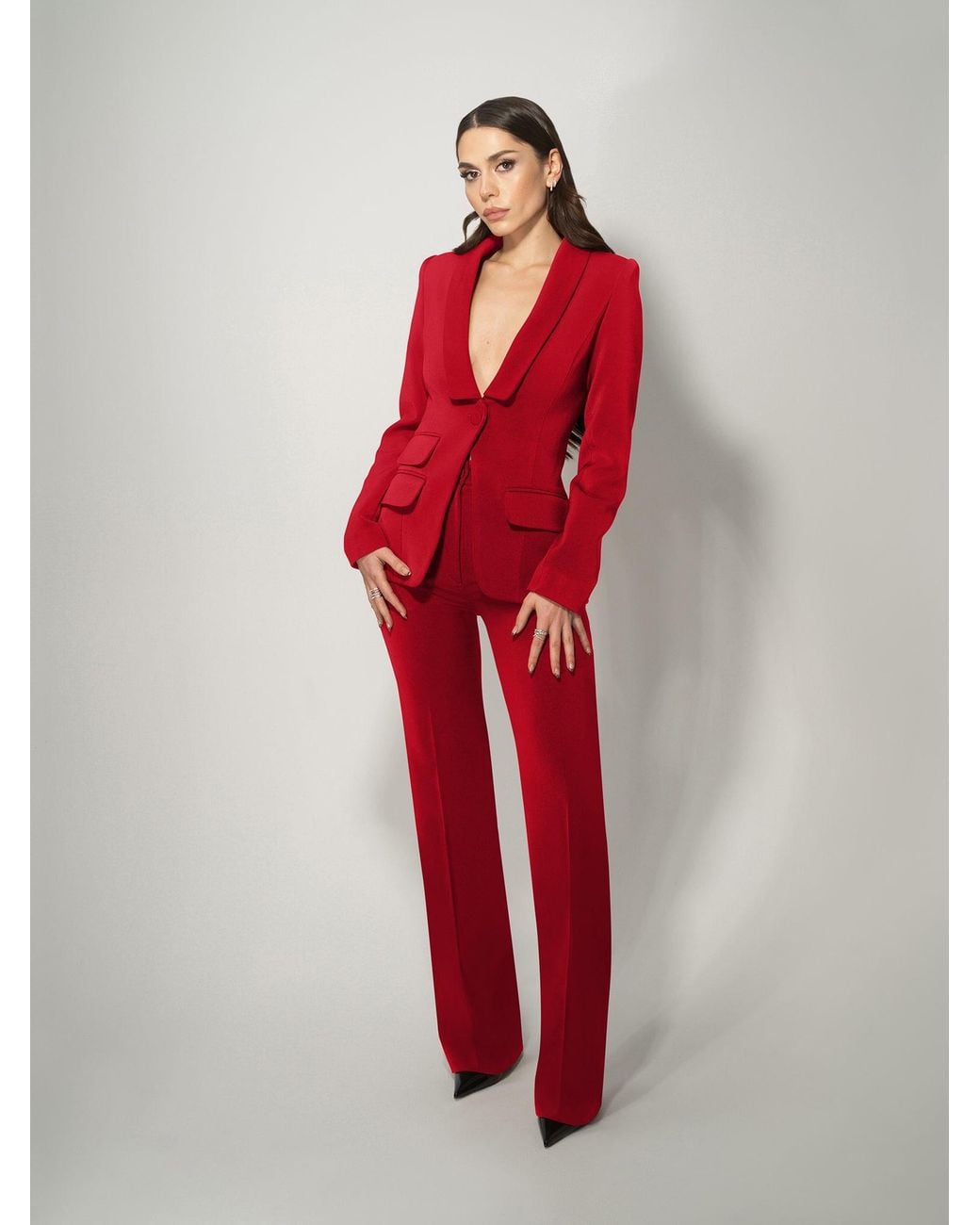 Tia Dorraine Vision Tailored Blazer & Trousers Suit