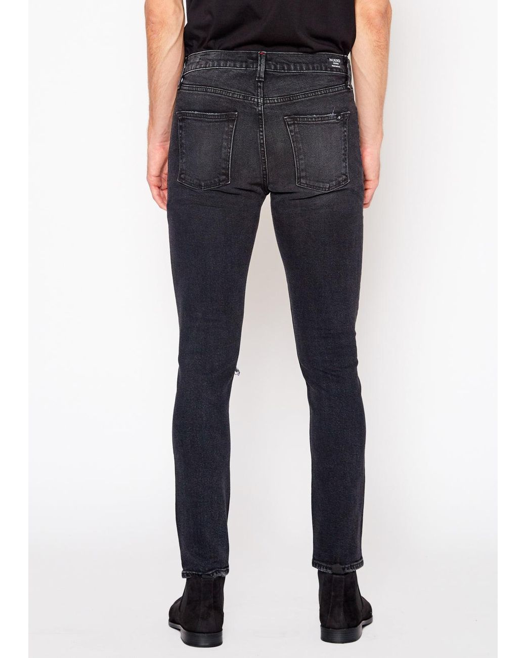 NOEND Blue Harrison Stretch Skinny Jeans for men