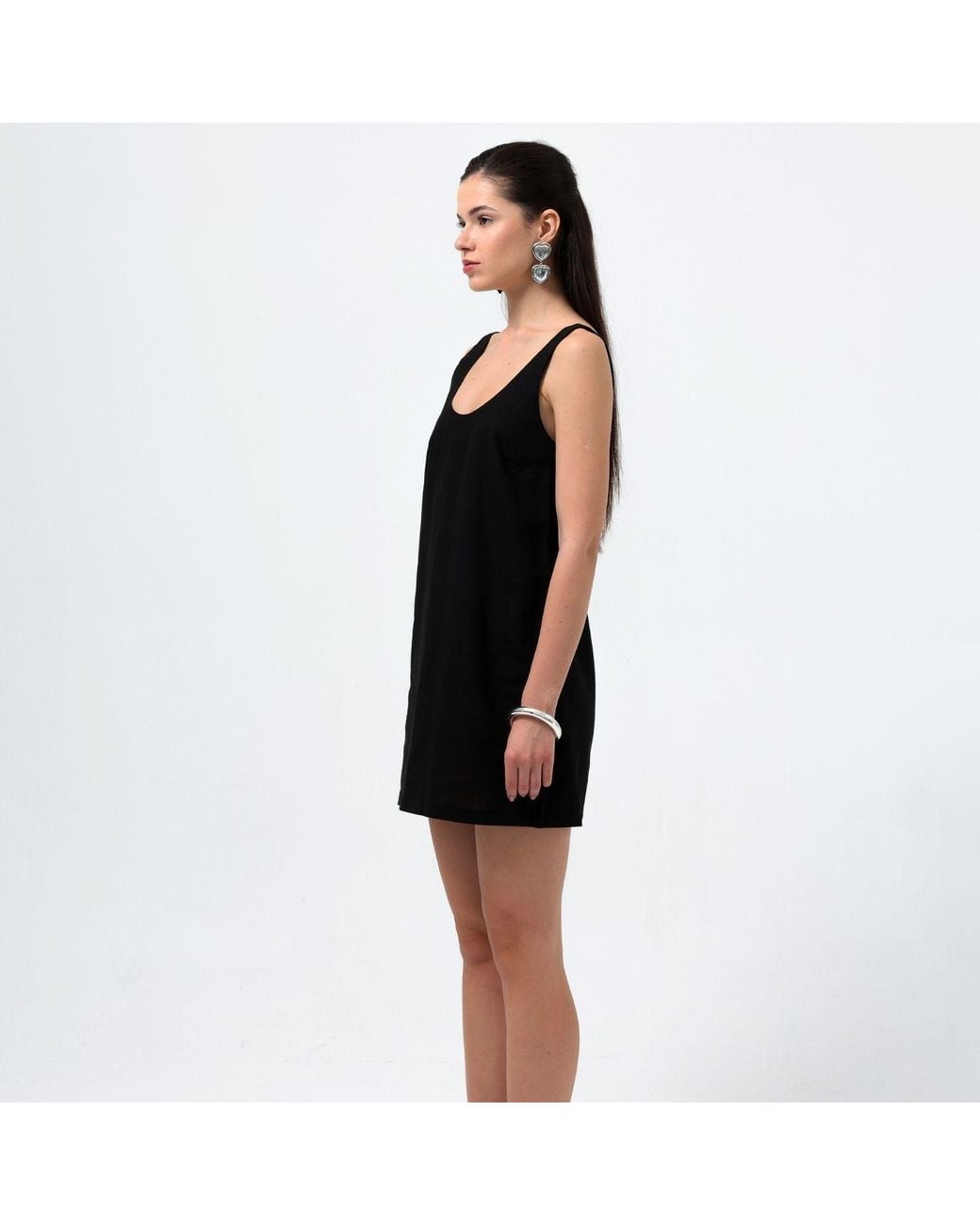 Thisisu Collection Black Ipecu Mini Dress