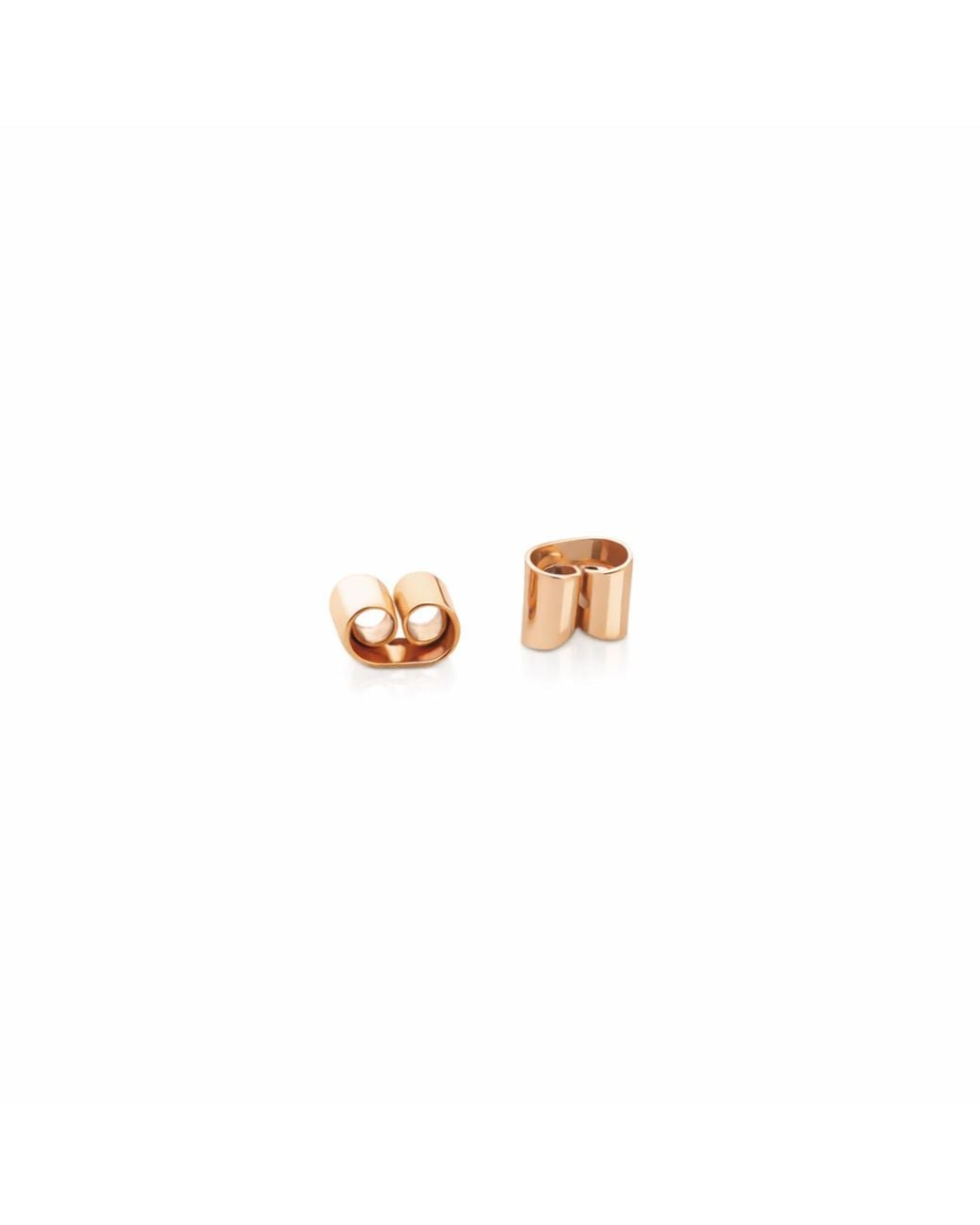 Sheida Farrokhi Pink Rose Minimal Flower Earrings