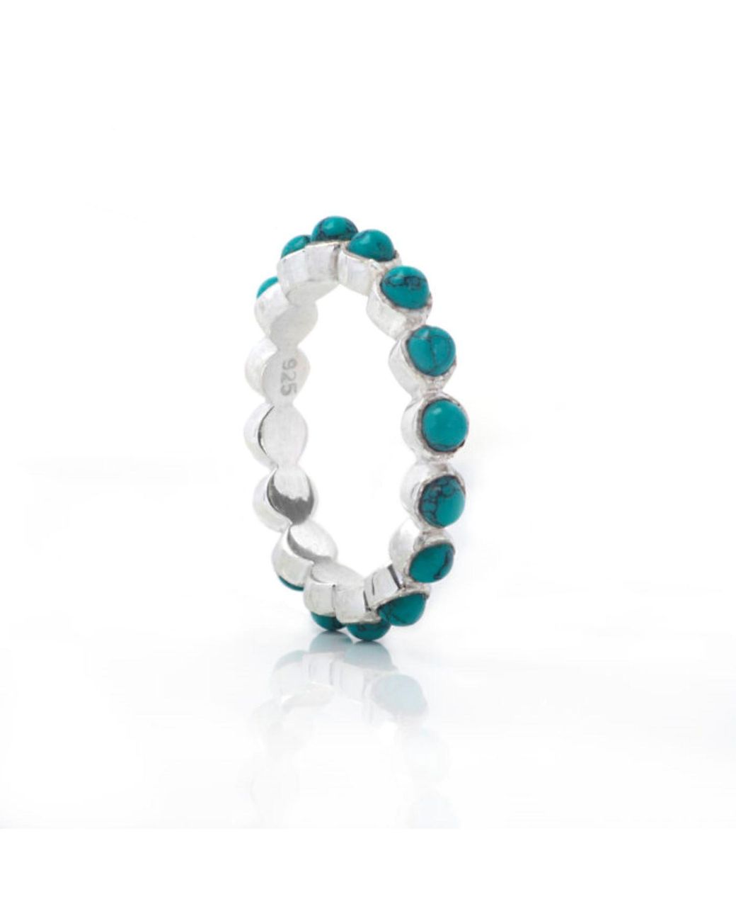 The Jewellery Store London Blue Gemstone Band