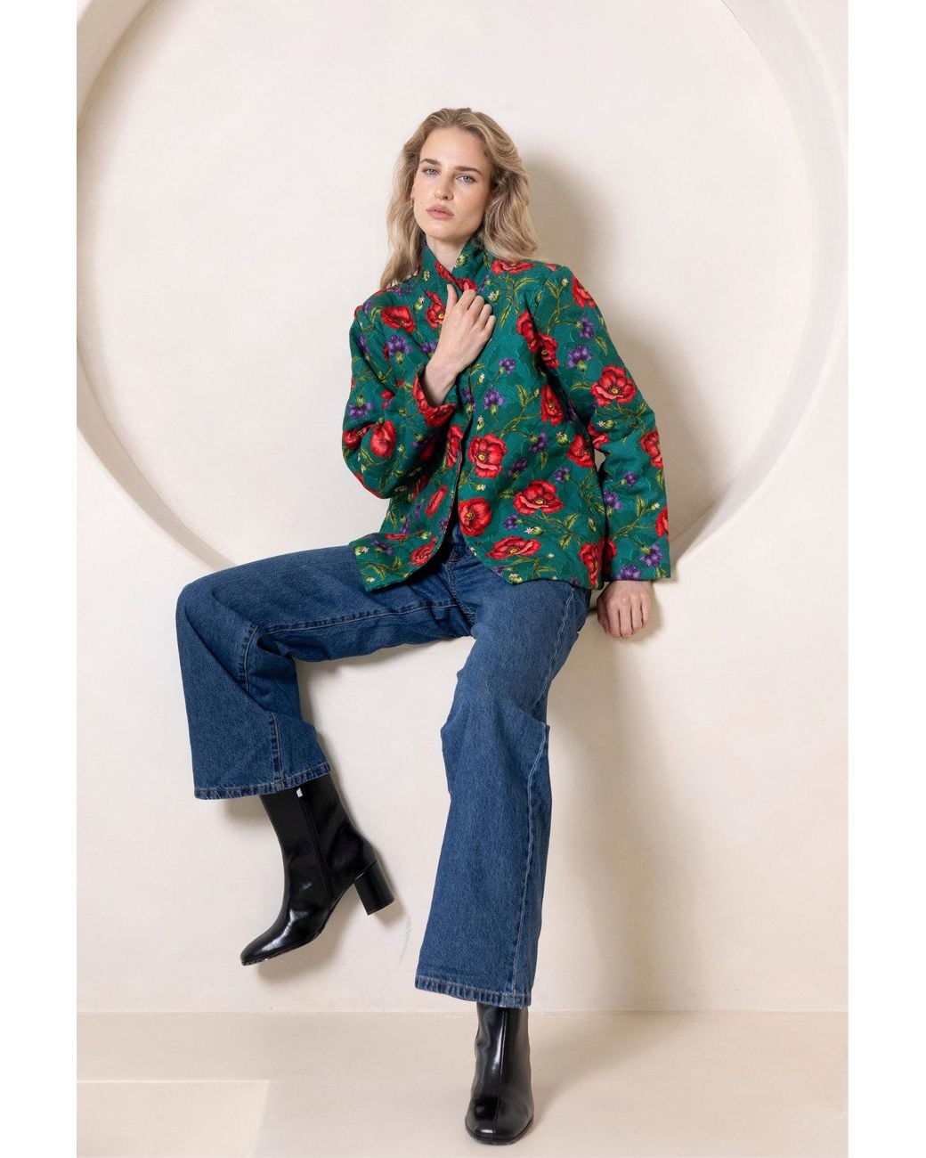 Raishma Green Willow Jacket