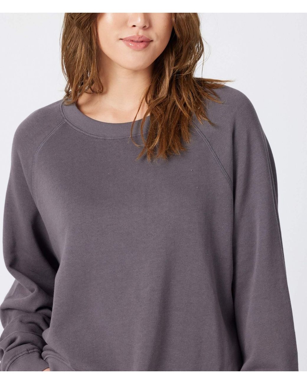 Known Supply Gray Raglan Sweatshirt