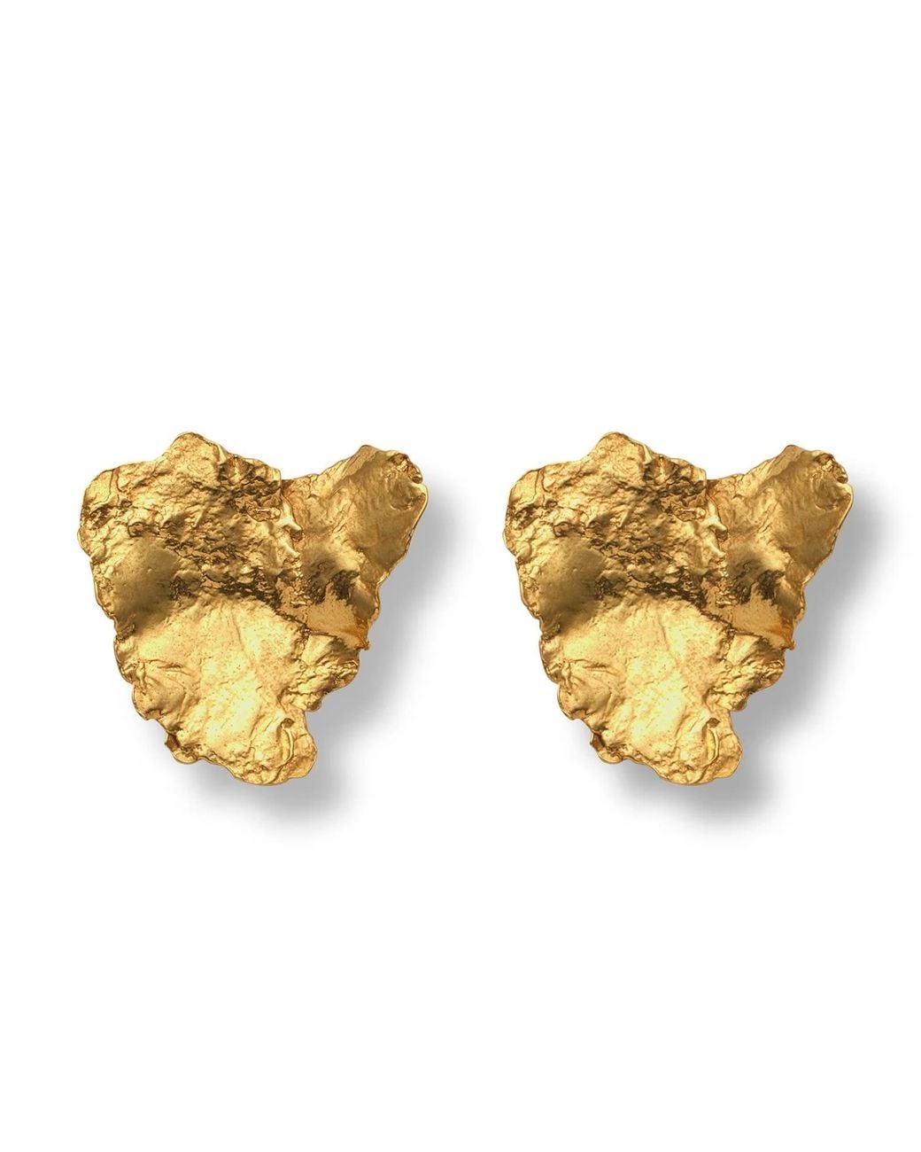 EVA REMENYI Metallic Artemis Earrings