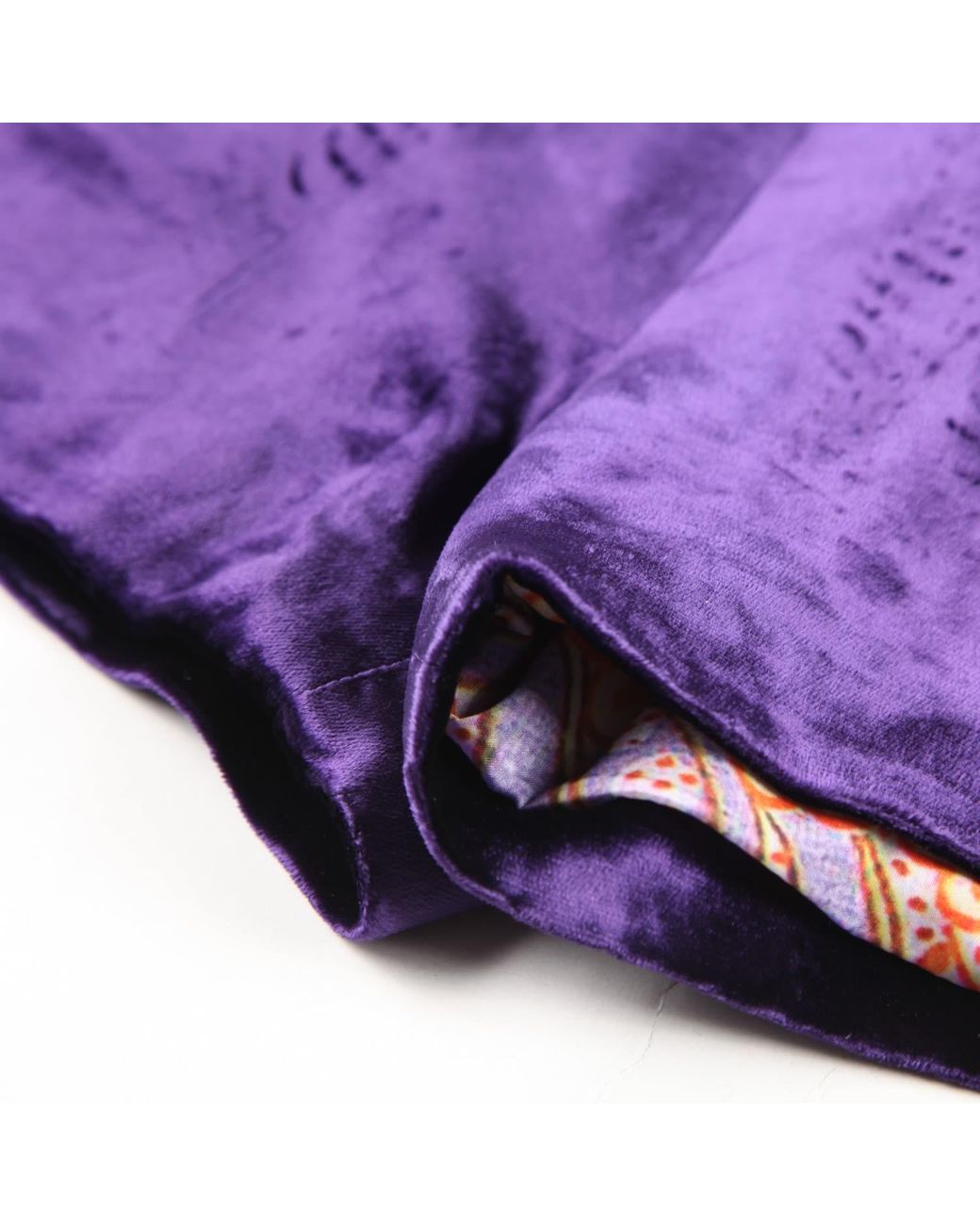 RUE AGTHONIS Blue Vigne Shorts