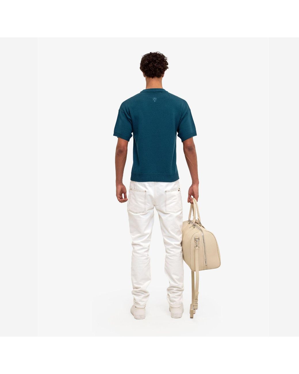 PLACE OF ELMS Green Capri Mare T-Shirt for men