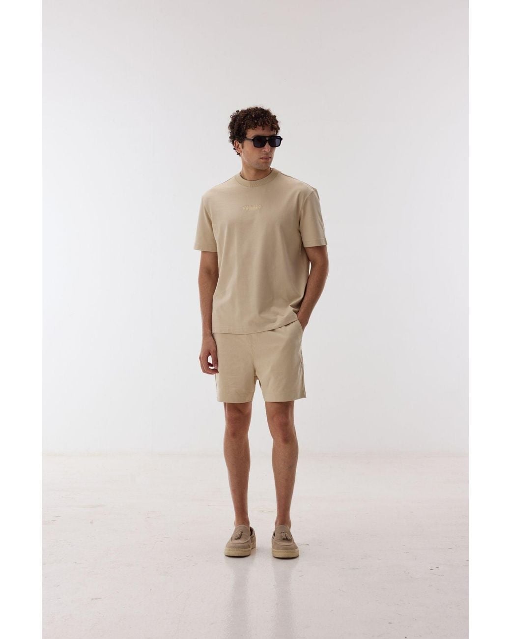 Ashita Fernandes Natural Neutrals Alaric T Shirt for men